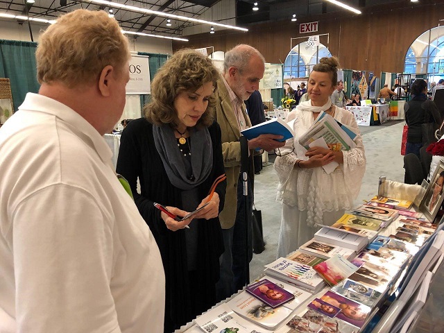The books of Tatyana N. Mickushina have been presented at New Living Expo, April 27-29, 2018