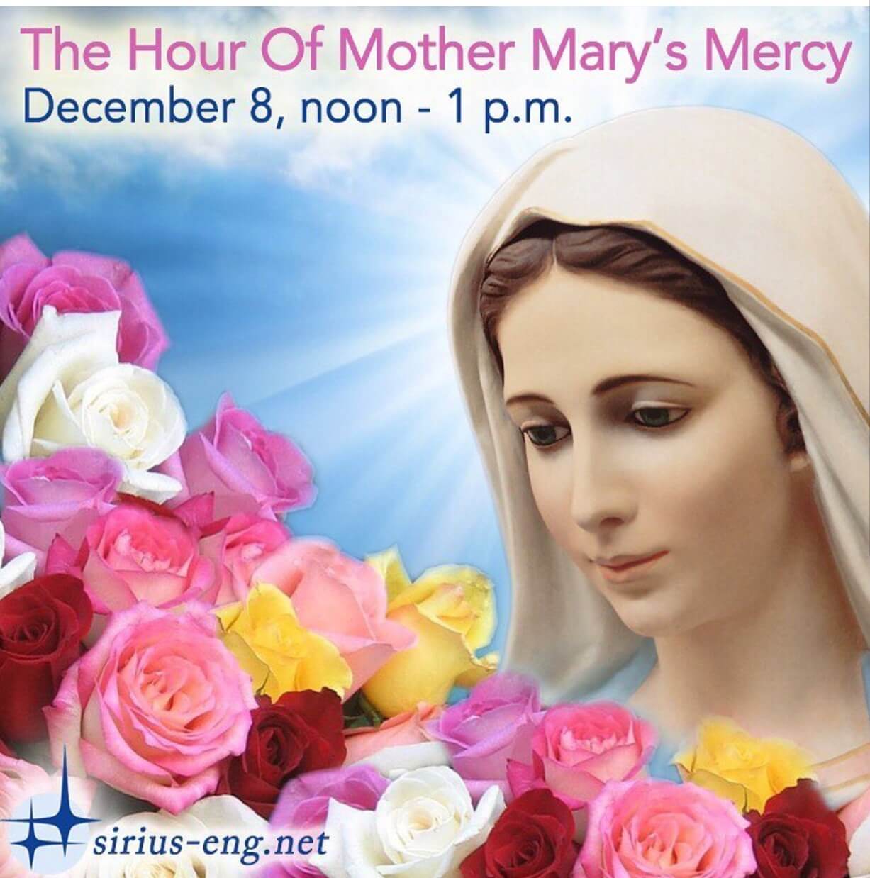 ABOUT MOTHER MARY’S HOUR OF MERCY